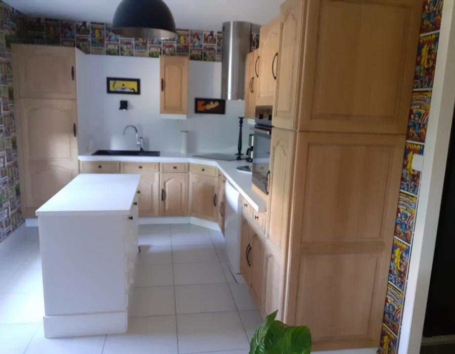 Modernisation d’une cuisine à Lent :