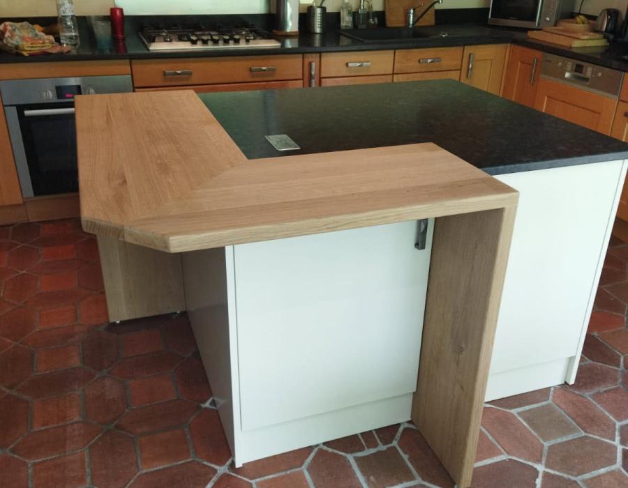 Fabrication d'un îlot central